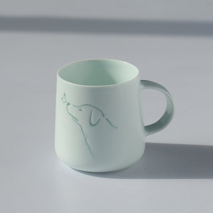 Women's Ceramic Exquisite Coffee Cup