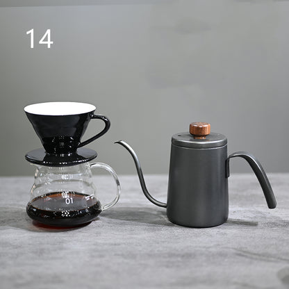Hand coffee maker set