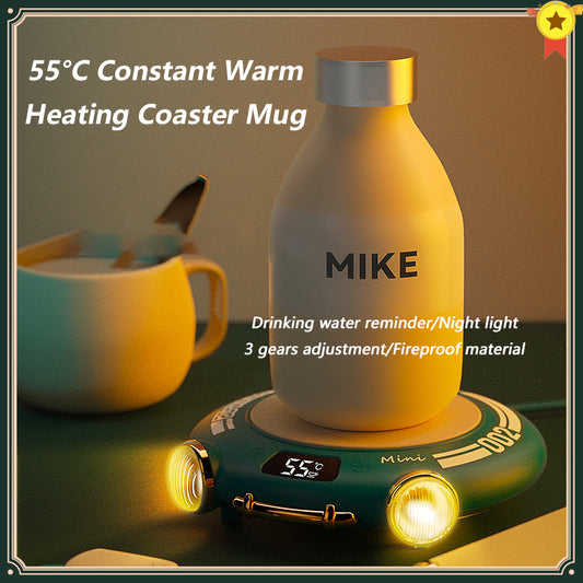New Potable Coffee Mug Cup Warmer For Office Desk Use Home Office Smart Electric Beverage Warmer With 3 Temperature Settings